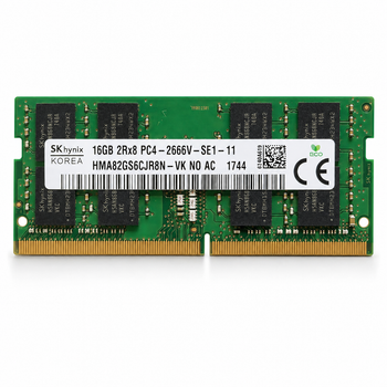 Оперативна пам'ять SODIMM 16 GB DDR4 2666MHz SK HYNIX HMA82GS6CJR8N-VK б/в hma82gs6cjr8n-vk