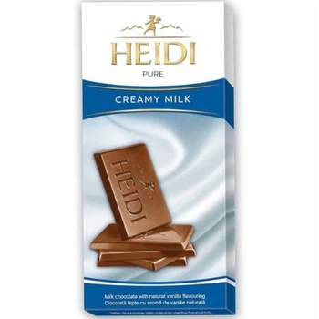 Шоколад молочний Heidi Pure Milk - 80 g