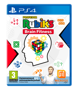 Игра Microids PS4 Professor Rubik's Brain Fitness (Blu-ray диск) (3760156486239)