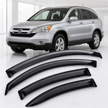 Дефлектори вікон вітровики для Honda CR-V III 2007 Скотч 3M (AMH11207) Acrylic 4 шт