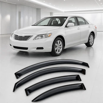 Дефлектори вікон вітровики для Toyota Camry VI Sd 2006-2011 Скотч 3M (AMT20706) Acrylic 4 шт
