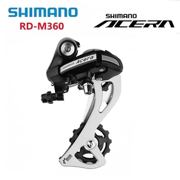 Задний переключатель скорострей Shimano Acera RD-M360 SGS длинная лапка