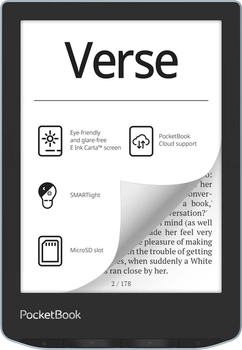 Електронна книга PocketBook Verse Bright Blue