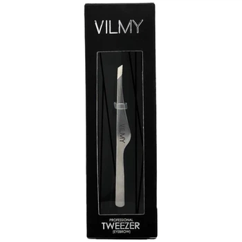 VILMY Пінцет для брів SW-скошений, фігурний