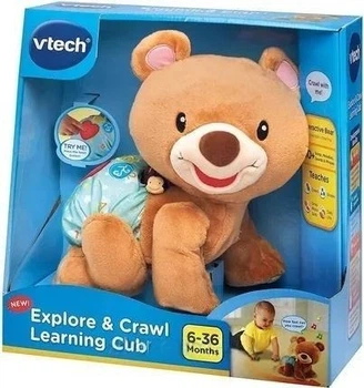 Інтерактивна іграшка Vtech Ведмедик-повзун Туптусь VTC181109 (3417761811092)