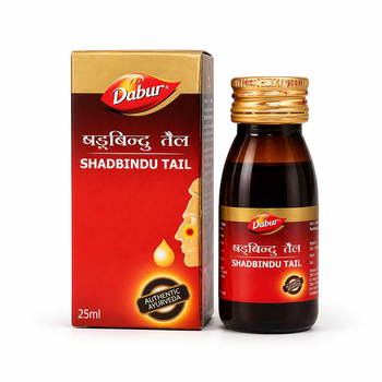 Натуральна добавка Шатбінду масло Дабур 25 мл від нежитю Shadbindu tail Dabur