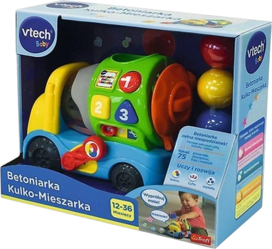 Інтерактивний бетонозмішувач Vtech Кулько-мішалка VTC601909 (3417766019097)