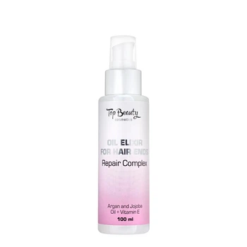 Олій-еліксир для волосся TopBeauty Реконструкція Кінчиків несмивний для відновлення посічених кінчиків та блис