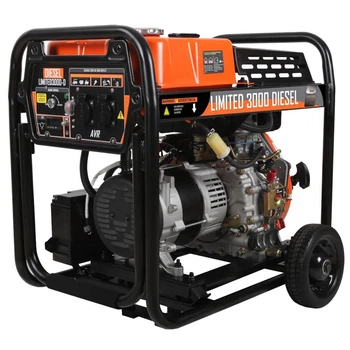 Дизельний генератор GENERGY LIMITED 3000D, 3 кВт, 230 В, AVR, електростарт