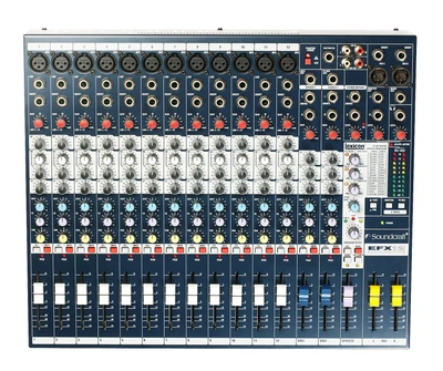 Пассивный профессиональный микшерный пульт с процессором эффектов Lexicon SOUNDCRAFT EFX12