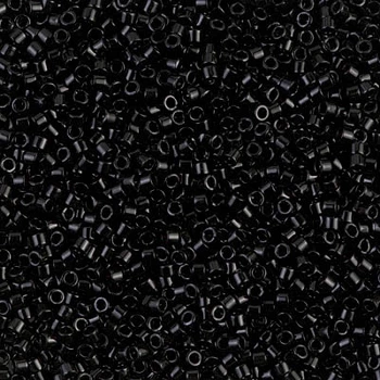 DBS-10 Бісер Miyuki Delica Beads 15/0 (металізований гематитовий), 50 г