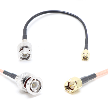 Пигтейл на кабель RG174 - 15 см / SMA male - BNC male / [PG0119]
