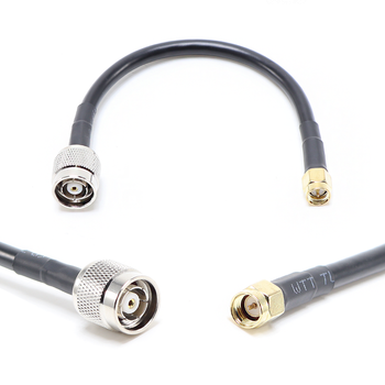 Пигтейл на кабель RG58 - 15 см / SMA male - RPTNC male / [PG0172]