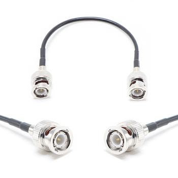 Пигтейл на кабель RG174 - 15 см / BNC male - BNC male / [PG0135]