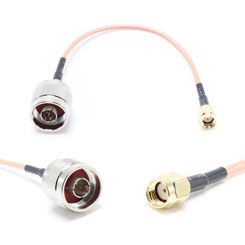 Пигтейл на кабель RG316 - 15 см / RPSMA male - N male / [PG0206]