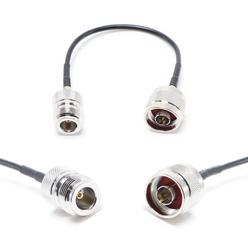 Пигтейл на кабель RG174 - 15 см / N male - N female / [PG0239]