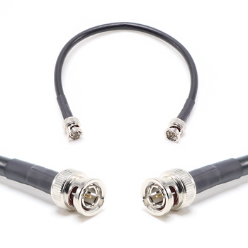 Пигтейл на кабель RG6 - 30 см / BNC male - BNC male / [PG0502]