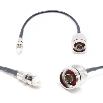 Пигтейл на кабель RG174 - 15 см / N male - FME female / [PG0497]