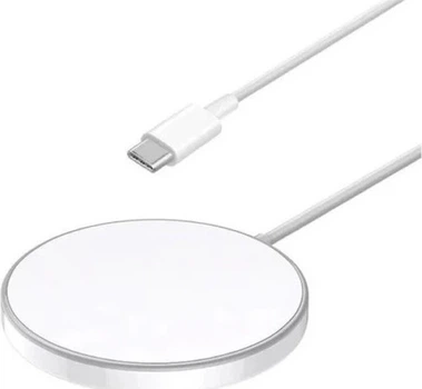 Беспроводное зарядное устройство Remax Jinga Series 15W Magnetic Wireless Fast Charger RP-W58 White