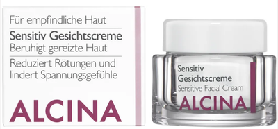 Крем для обличчя Alcina S Sensitive для чутливої шкіри 50 мл (4008666342805)