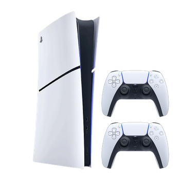 Набір Консоль Sony PlayStation 5 Slim Digital Edition 825GB White + Геймпад Бездротовий DualSense