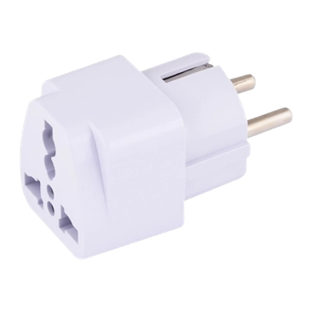 Адаптер ArmorStandart На Євророзетку EU Plug - US Plug White