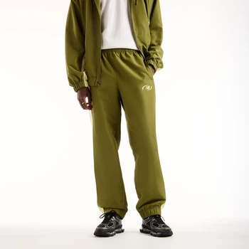 Мужские зеленые спортивные брюки New Balance Trackside Woven 54 (XXL) (MB62A8LTGEE)
