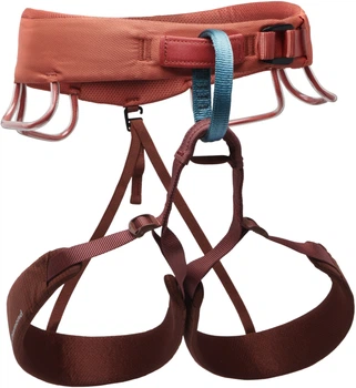 Жіноча страхувальна система для скелелазіння Black Diamond Momentum Harness XS Baja Sunrise (793661605638)