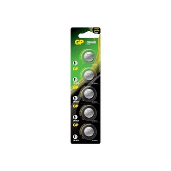 Батарейка Gp CR1620 Lithium 3.0V * 1 (отрывается) (CR1620-7U5 / 4891199063886)