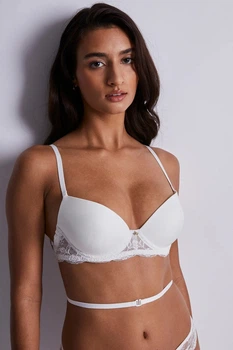 Бюстгальтер push-up Aubade 85B Молочный опал (opale) (113800)