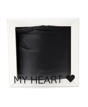 Шовковий тюрбан "Чорна класика" MY HEART - Black Classic