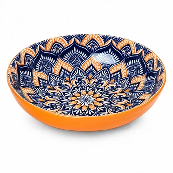 Салатник Olens Тригір'я оранж-синій 1800 мл (102-603-1)