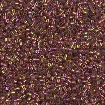 DBS-103 Бісер Miyuki Delica Beads 15/0 (райдужний ліловий), 50 г