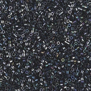 DBS-1 Бісер Miyuki Delica Beads 15/0 (райдужний, коричневий), 50 г