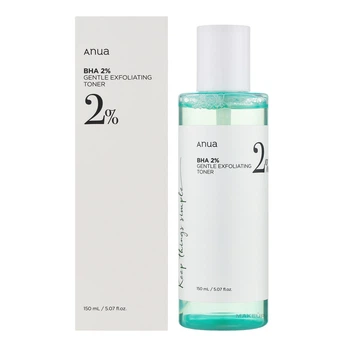 Отшелушивающий тонер для лица с салициловой кислотой Anua Bha 2 Gentle Exfoliating Toner