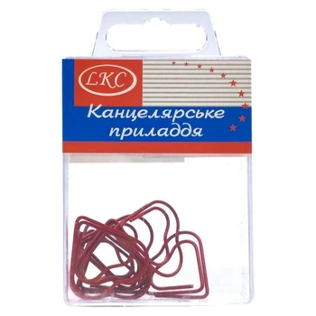 Закладки-СКРІПКИ СЕРДЕНЬКА металеві 8шт. (39551) MIC (304079)