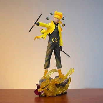 Коллекционная фигурка Наруто Шиппуден, Узумаки Наруто режим мудреца - Naruto Shippuden, Uzumaki Naruto Six Paths Sage Mode 20 см