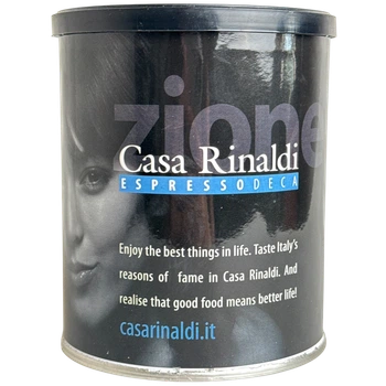 Кава мелена Casa Rinaldi Decaffeinato 250г без кофеїну