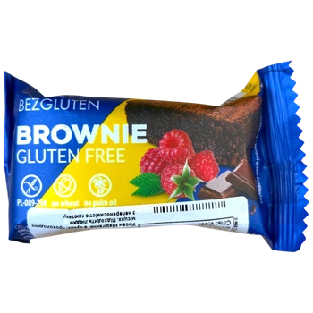 Кекс Bezgluten Брауні шоколадний без глютену 50г И618