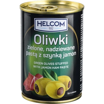 Оливки Helcom Хамон 300 мл И715