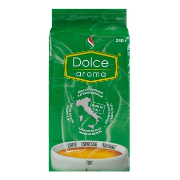 Кава Dolce Aroma 250 г мел. ТОП И359
