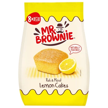 Мафіни Mr Brownie Лимонні тістечка 200 г И476