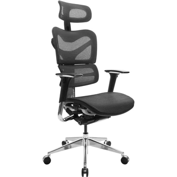 Офісне ергономічне крісло GT Racer X-782 Black (W-21)