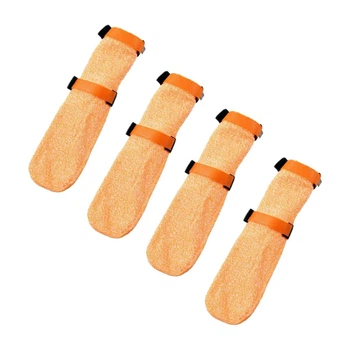 Высокие носки для собак Protector light socks high Non-stop dogwear Оранжевый М (13263)