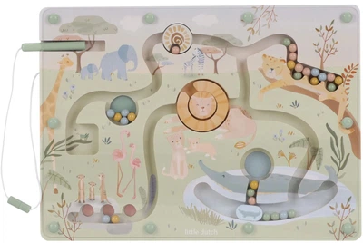 Magnetyczny labirynt Little Dutch Safari Friends (8713291774643)