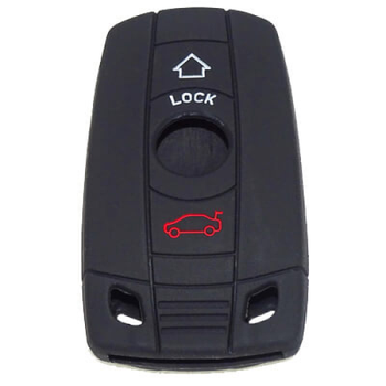 Чохол для ключа BMW (БМВ) E60 E61 E65 E87 E90 E91 E92 X5 X1 X6 смарт 3 кнопки чорний