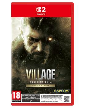 Игра Resident Evil Village Gold Edition для Nintendo Switch 2 (Картридж) RUS Б/У