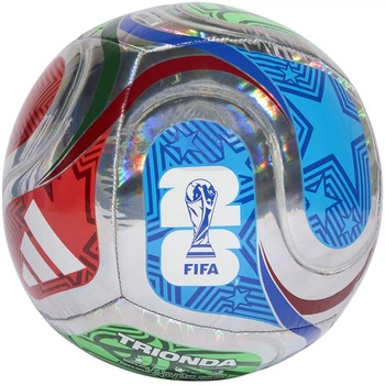 Мяч футбольный ADIDAS TRIONDA TRAINING FOIL WORLD CUP JD8046 №4