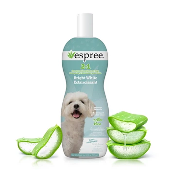 Шампунь-кондиционер для собак с белой шерстью Espree Bright White Dog Shampoo & Conditioner 2 in 1, 591 мл