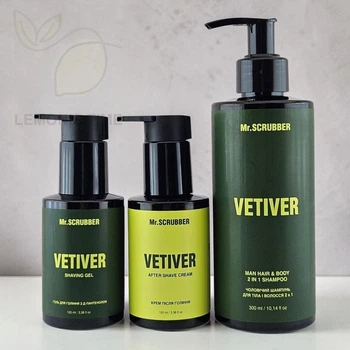 Набор косметики для ухода Mr.SCRUBBER Vetiver 3 в 1